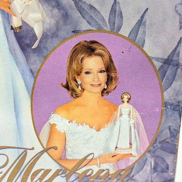 Days Of Our Lives MARLENA EVANS Doll 1999 Bridal Wedding Gown NIB - Picture 8 of 13